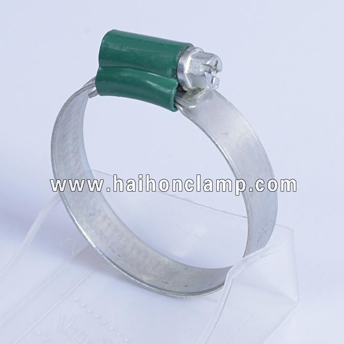 British Type Hose Clamp with Tube Housing