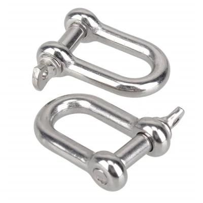 Toyo Screw Pin European JIS Type Heavy Duty Bow Shape Anchor Shackle 304 AISI316 Stainless Steel Shackle Rigging Hardware Fittings