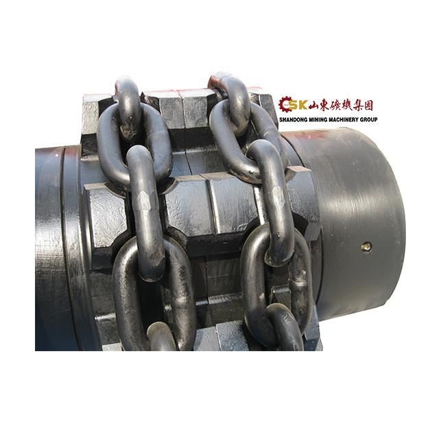 Coal Mining Scraper Conveyors Traction Chains 18*60 mm High Strength Steel Link Chains