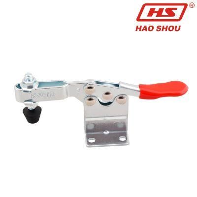 Haoshou HS-201-Bhb China Factory Hand Tool Quick Adjustable Horizontal Toggle Clamp for Closures