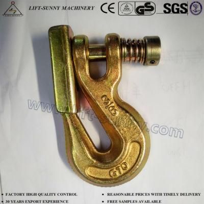 3/8&quot; Forged Alloy Steel G70 Clevis Grab Hook Safety Type