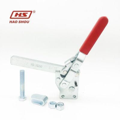 Haoshou HS-10250 as 247-Sb 450kg /1000lb Solid Bar Straight Base Vertical Hold-Down Clamps