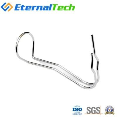 Custom Stainless Steel Double Wire Bending Formed Spring Metal Hook