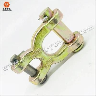 Hardware Rigging Forged Chain Fitting Alloy Steel H Type Twin Clevis Link