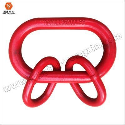 13mm G100 Alloy Steel CE Standard Wll 23.1t Painted Blue Color Chain Master Link Assembly