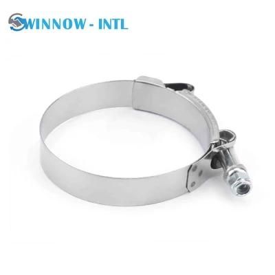 19mm Bandwidth Heavy Duty T Bolt Clamp Connection Pipe