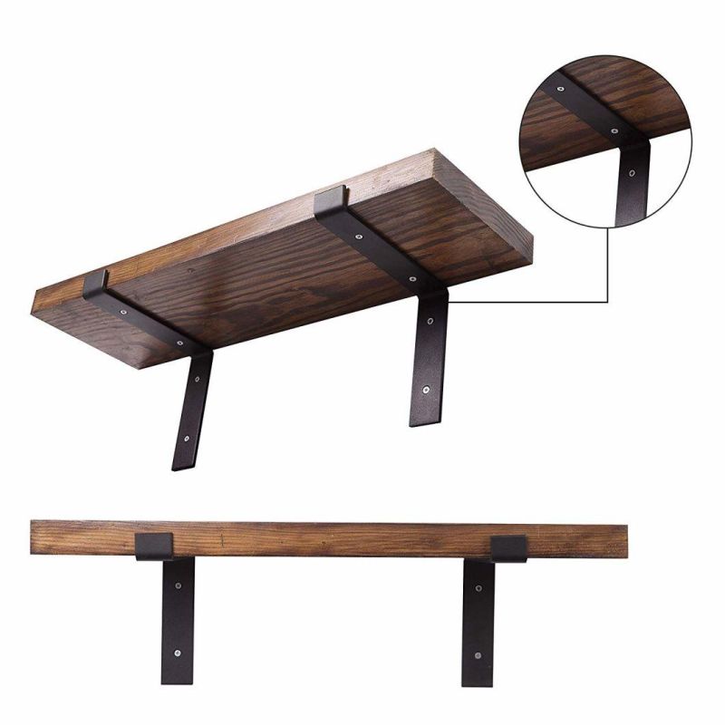 Home Decorative Wall Brackets Metal Floating Shelf Bracket
