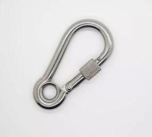 Stainless Steel Lifting Snap Hook with Eye and Screw