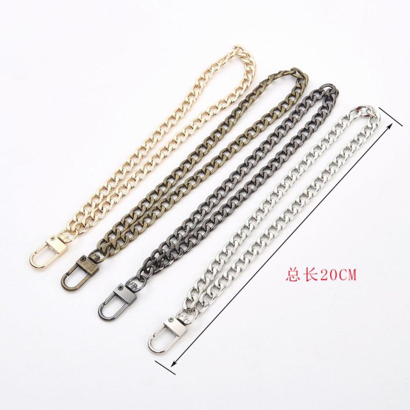 High Quality Zinc Alloy 20cm Handbag Metal Chain Bag Hardware Accessories