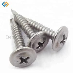 Cross Recessed Countersunk Round Washer Head Self Drilling Screw Fastener Self Tapping Screw