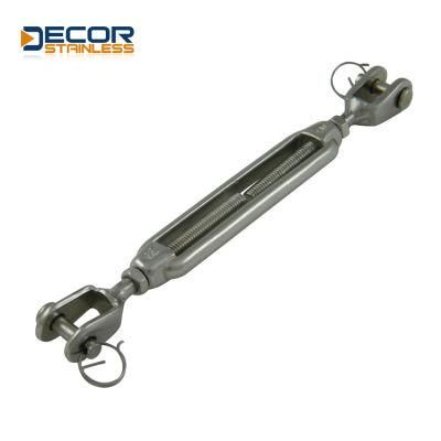 Stainless Steel Us Type Jaw to Jaw Turnbuckle