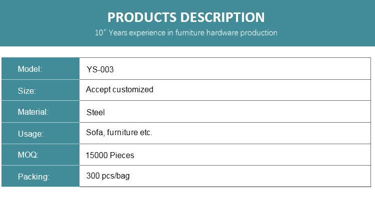Furniture Hardware Chinese Roll Sinuous Spring for Sofa