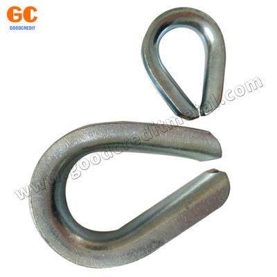 G408 G411 G414 S412 BS464 DIN6899 Steel Stainless Steel Wire Rope Thimble