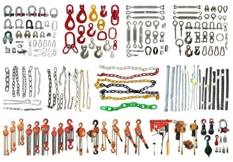 Three Ring Chains Steel Link Chain for Mining with