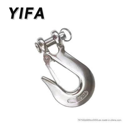 Hardware Accessories Stainless Steel Clevis Slip Hook with Latch