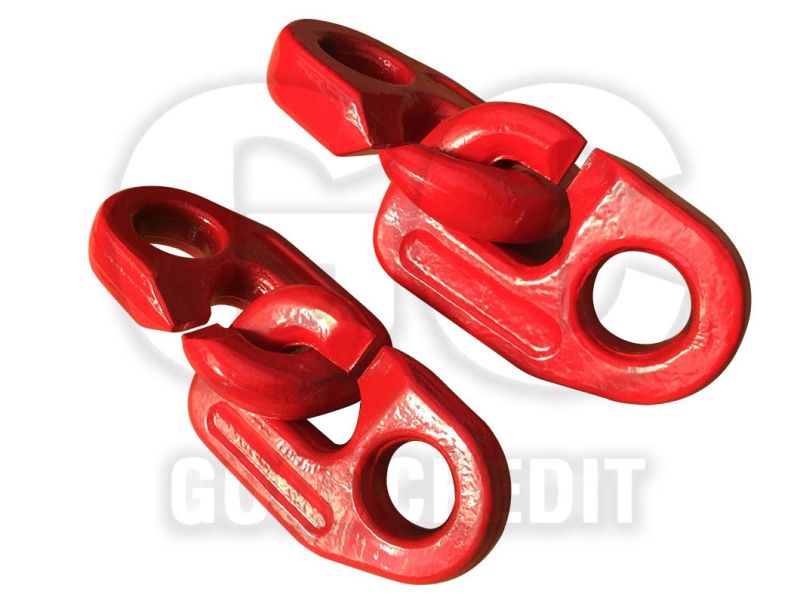 Alloy Steel Forging Yellow Painted Safety Lifting G Hook Viking Link DV Hook