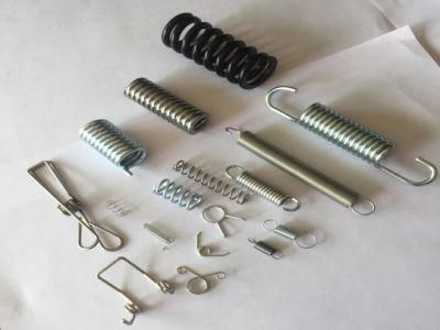 Stainless Steel Galvanized Coil Round Hook Extension Spring