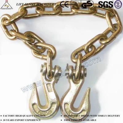 5/16&quot; Grade70 Transport Binder Chain with Hook Steel Link Chain