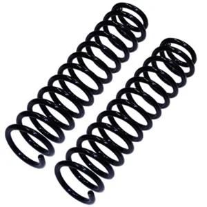 Steel Progressively Wound Front Black Powder Coated Coil Springs