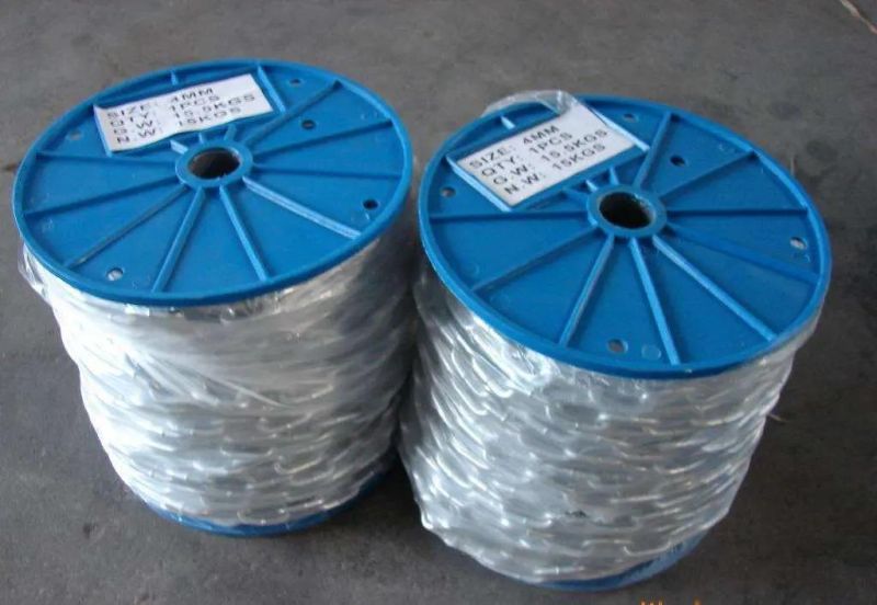Good Quality Steel Green Color Link Chain Fence