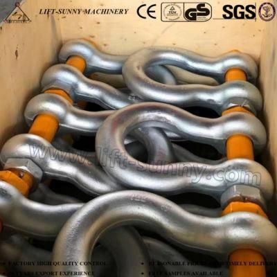 3.5&quot; G2130 Us Bolt Type Safety/Yellow Pin Anchor Shackles