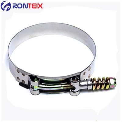 American Type Customized Adjustable Stainless Steel Hose Clamp for Silicone Hose