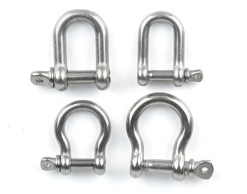 Factory Price European Type Loop Rigging D Shackle