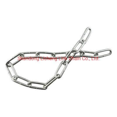 Galvanized Carbon Steel Industrial Link Chain Made in China