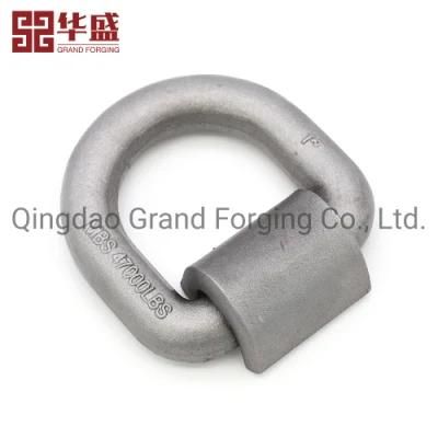 Heavy Duty Steel Forged Container Lifting Lashing Bent D Ring