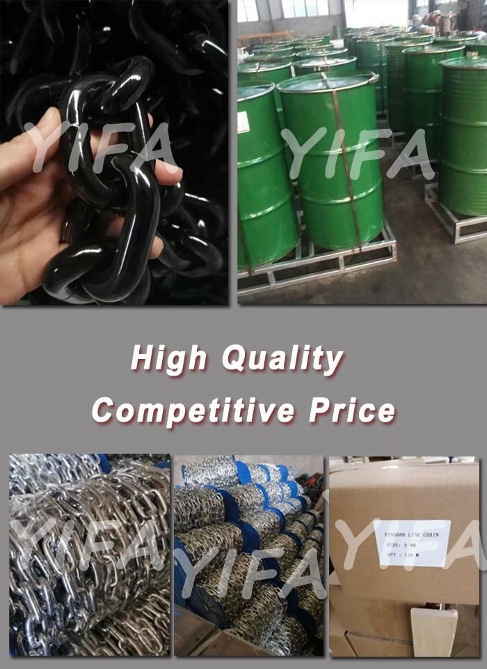 Galvanized Steel or Selfcolor Buoy Chain Anchor Chain