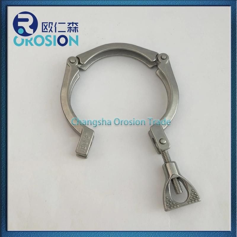 Stainless Steel 3inch 3-Pieces Clamp Sanitary Grade