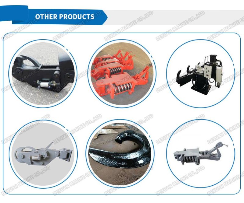 Carbon Steel Quick Release Springless Towing Hook for Vessel