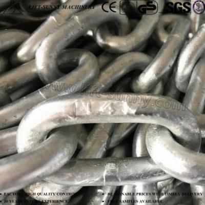 26mm HDG/G43 Dock Fender Chain Long Link Chain Steel Chain