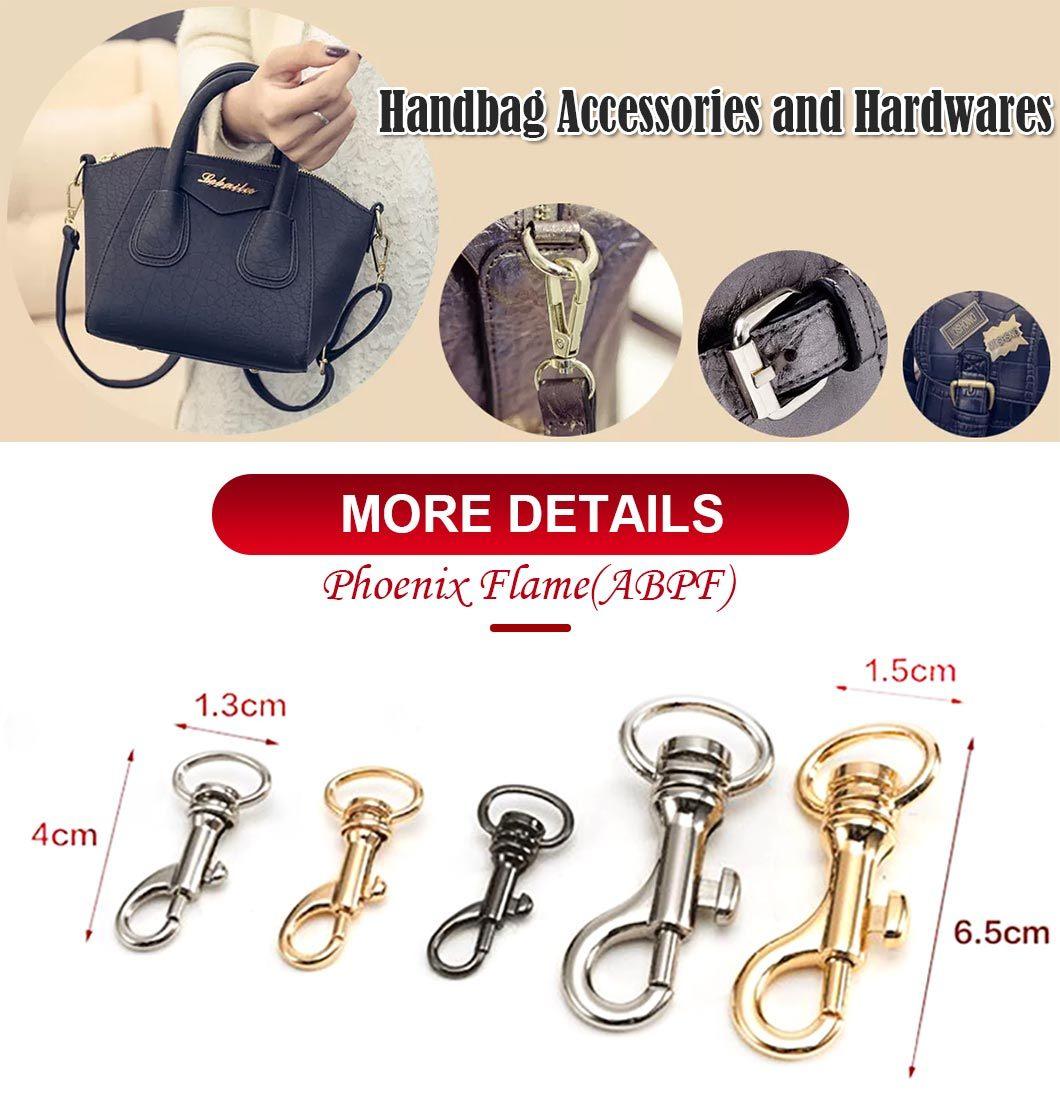 Wholesale 20-38mm Strap Hardware Handbag Accessories Keychain Buckle Bag Lobster Clasp Swivel Hook Buckle