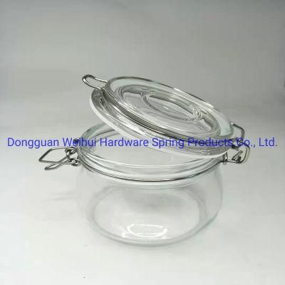 Kitchen Nut Seal Tank Line Forming Neck Clamp Can Snap Clip Plastic Jar Wire Buckle