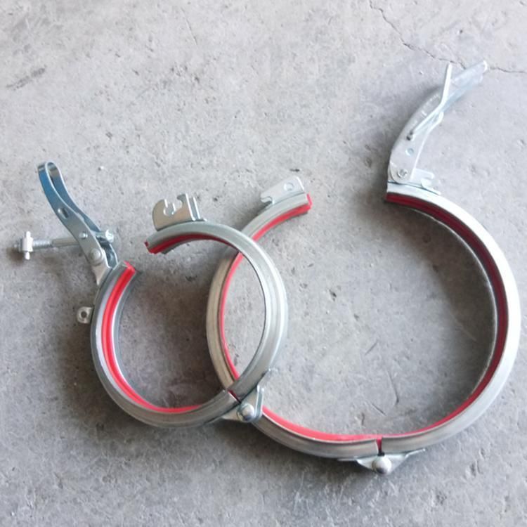 V Band U Band Quick Release Duct Air Duct Clamps Hose Clamp