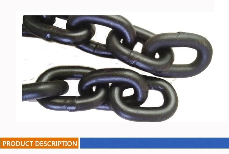 Transport Chain ASTM 80 (G70) Yellow Zinc Plated Transport Link Chain