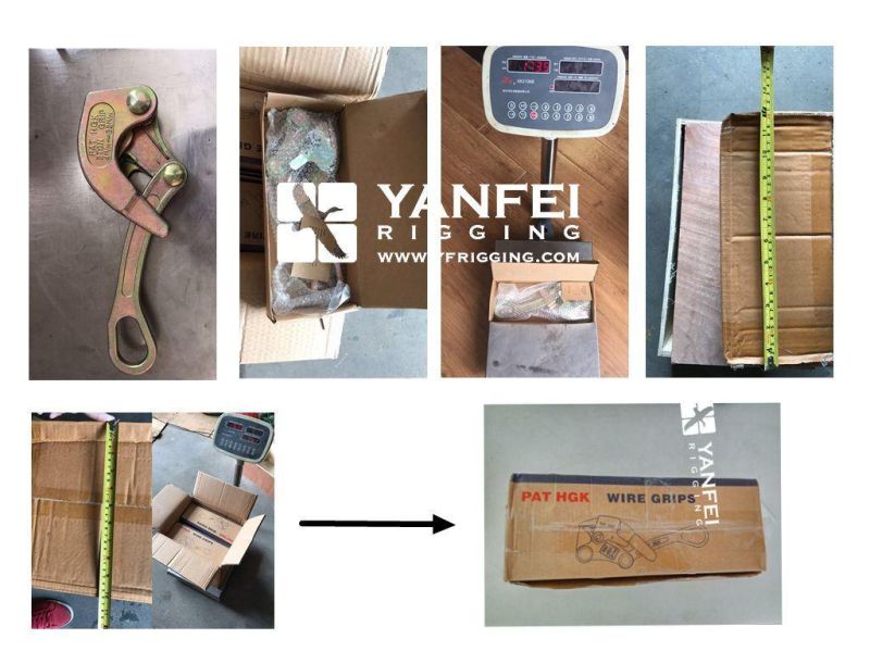 Handle Operated Cable Steel Wire Rope Grip