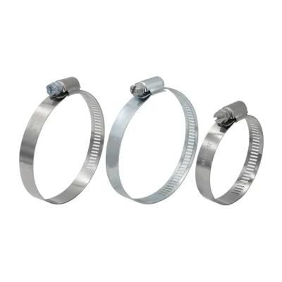 Stainless Steel and Iron Galvanized Worm Drive Hose Clamp