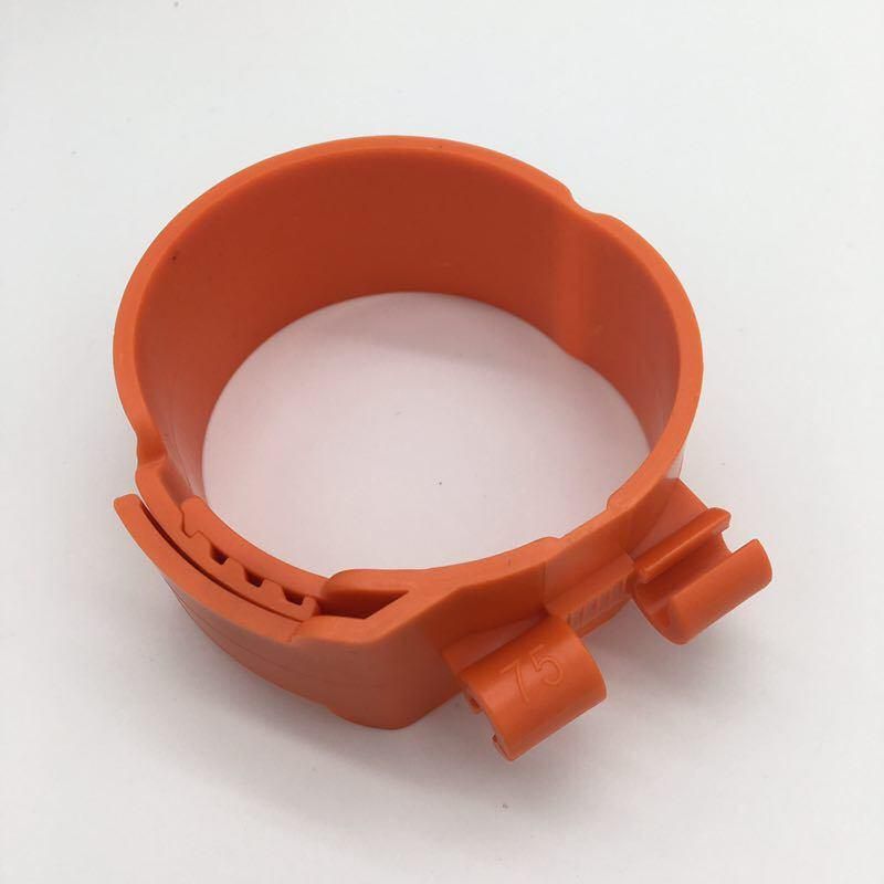 Copper Insulation Pipe Refrigeration Plumbing Tube Plastic Clamp Fitting