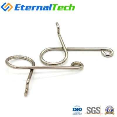 Customized Galvanized Spiral Double Arm Door Handle Switch Spring Torsion Spring