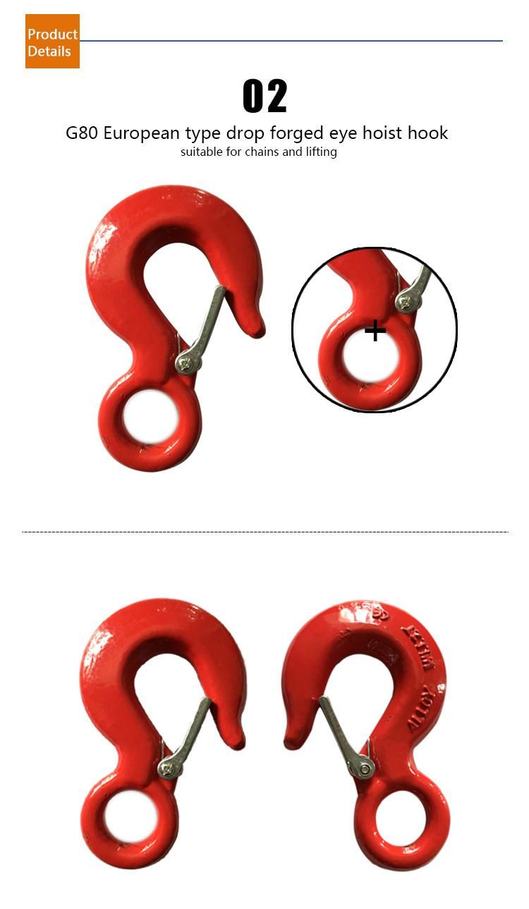 Ele-Galvanized 320A Type Eye Hook 3/4 0.75t