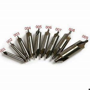 12 PCS HSS Center Drills Set