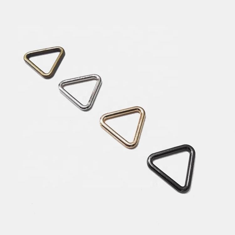 Kingslings Custom Metal Triangle Buckle Ring