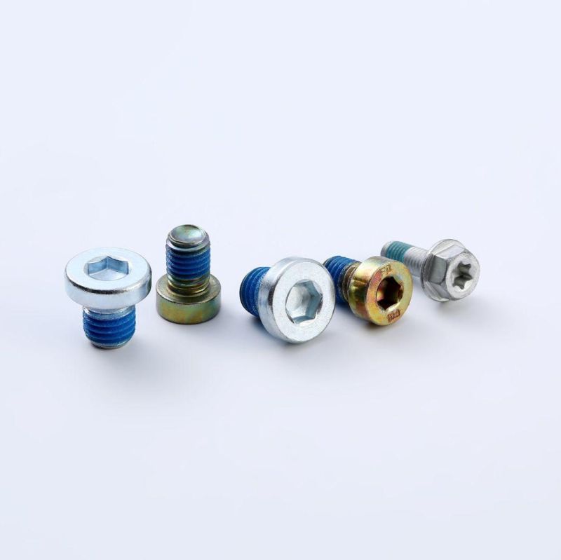 Customized Good Quality Slotted Screws with Cross Recessed, Hexagon Flange Bolts, Zinc Plating Bolts, M6 M8 M9 M12 Hexagon Bolts and Stainless Steel Bolt