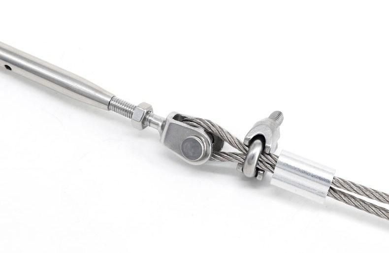 Stainless Steel Rigging Hardware Tension European Jaw-Jaw Close Body Turnbuckle