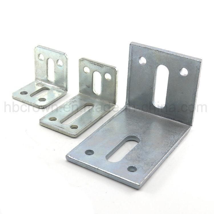 Custom Sheet Metal Stamping Angle Iron Corner Bracket