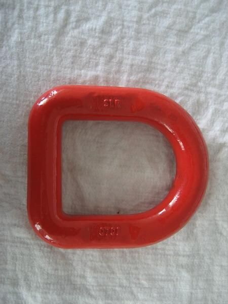 High Carbon Steel G80 Forged D Ring for Lifting