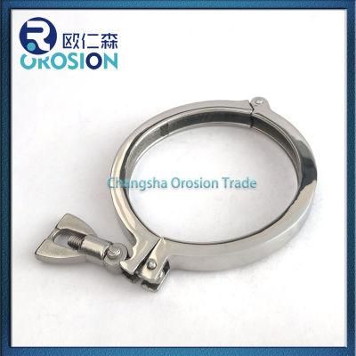 High Quality Sanitary Stainless Steel Mirror Polish Clamp