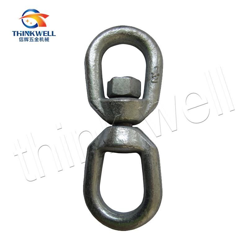 G402 Forged Anchor Double Eye Eye Swivels Ring